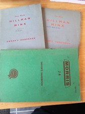 Joblot owners handbook for sale Joblot owners handbook for sale  NEWHAVEN