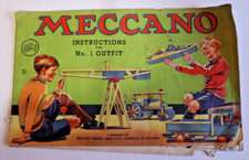 Meccano instructions . for sale  CHATHAM