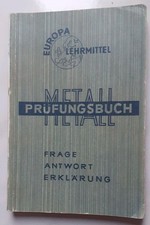 Prüfungsbuch metall frage gebraucht kaufen  Fellbach