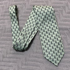 Gravata de seda verde com estampa de bicicleta London comprar usado Gravata de seda verde com estampa de bicicleta London comprar usado  Enviando para Brazil