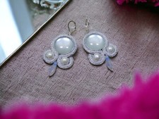 Soutache kolczyki technika rękodzieło , używany na sprzedaż  PL