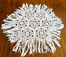 Antique fringed crochet d'occasion  Expédié en Belgium