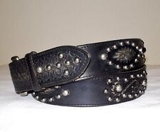 Vtg studded tooled for sale  USA