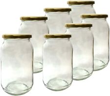 Glass 900ml jars for sale  ROTHERHAM
