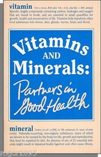 Vitamins and Minerals: Partners in Good Health (1985) - Prevention Mag Booklet segunda mano  Embacar hacia Mexico