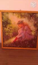 Tableau brodé 33 d'occasion  Marly
