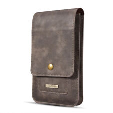 Vertical leather pouch for sale  Shipping to Ireland