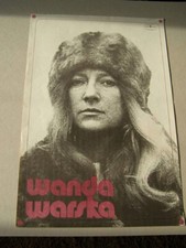 WANDA WARSKA -   oryginal Marek Karewicz  Polish Jazz Poster WYPRZEDAŻ na sprzedaż  PL