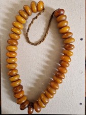 Antique amber necklace for sale  KEITH