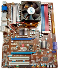 [ rare ] carte mère MSI 790GX-G65 + processeur  AMD Phenom II X4 810 2,6Ghz comprar usado  Enviando para Brazil