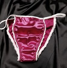 Hot pink satin for sale  Shipping to Ireland