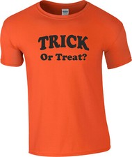 Camiseta Halloween 'Trick Or Treat' - Semelhante a uma usada por Joey Ramone, S-XXL comprar usado  Enviando para Brazil