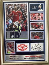 Ronaldo framed man for sale  STOKE-ON-TRENT