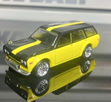 Rodas personalizadas Hot Wheels Boulevard Premium Datsun 510 vagão cromado BBS comprar usado  Enviando para Brazil