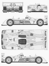 Audi r10 blueprint for sale  UK
