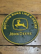 John deere cast for sale  HEATHFIELD