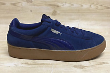 Tênis Puma Feminino Vikky Plataforma 36328702 Azul Casual Tamanho 9 comprar usado  Enviando para Brazil