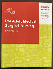 Usado, RN Adult Medical Surgical Nursing ATI Edition 12.0 (2024) LIKE NEW comprar usado  Enviando para Brazil