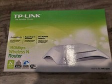 Roteador Wireless N TP-Link TL-WR720N 150 Mbps 2 Portas 10/100 com Caixa. comprar usado  Enviando para Brazil