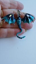 Colourful dragon brooch for sale  NORWICH