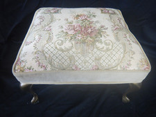 Vintage embroider footstool for sale  Rising Sun