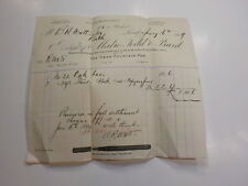 Victorian era document for sale  Irvine