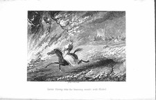 Antique old print for sale  UK