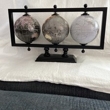 Three decorative globes for sale  Rathdrum