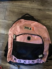 Mochila esportiva individual TITLE Boxing Club, rosa. Frete rápido comprar usado Mochila esportiva individual TITLE Boxing Club, rosa. Frete rápido comprar usado  Enviando para Brazil