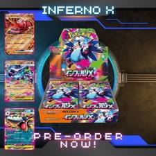Pokemon Card 【 Inferno X 】 Booster Box M2 Japanese Sealed Shrink PSL, usado comprar usado  Enviando para Brazil