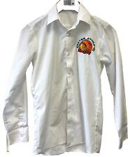 Camisa branca Exeter Athletic Rugby (Cheifs), infantil, colarinho 13,5" comprar usado  Enviando para Brazil