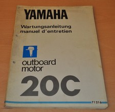 Yamaha 20c werkstatthandbuch gebraucht kaufen  Gütersloh