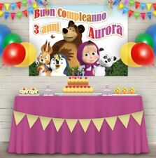 Striscione banner masha usato  Cicciano