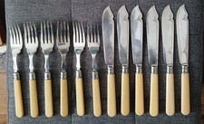 Vintage fish knives for sale  DERBY