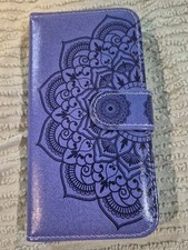 Usado, Capa carteira roxa para iPhone 13 – Fecho magnético, slots para cartão comprar usado  Enviando para Brazil