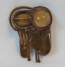 Jugendstil brosche design gebraucht kaufen  Freiburg im Breisgau