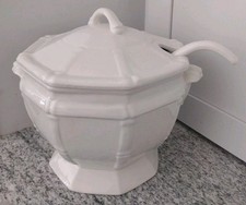 ceramic tureen white soup for sale  Orleans