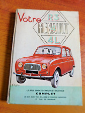 Ancien manuel entretien RENAULT 4 L  / R3 / R4  DE 1970 VOTRE RENAULT comprar usado  Enviando para Brazil