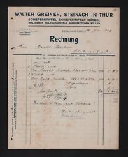 Steinach rechnung 1924 gebraucht kaufen  Delitzsch