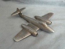 Avião modelo de alumínio Gloster Meteor caça a jato britânico da Segunda Guerra Mundial ou Guerra Fria comprar usado  Enviando para Brazil