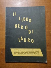 Libro nero lauro usato  Pozzuoli