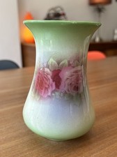 Antique vase green for sale  SWADLINCOTE