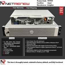 Gravador de vídeo em rede Avigilon NVR4X ** ❌SEM HDD - ❌SEM RAM** comprar usado  Enviando para Brazil