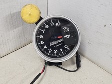 Tacômetro AutoMeter 0-10.000 RPM com luz de mudança, tacômetro de 5 polegadas, suporte de montagem comprar usado  Enviando para Brazil