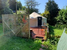 Mongolian yurt white for sale  LLANDUDNO