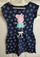 Usado, Vestido Peppa Pig feminino tamanho 5T cordão bolsos cintura estampa concha comprar usado  Enviando para Brazil