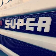 SUPER emblema decoração frontal acrílico 8mm para caminhões Scania todas as séries comprar usado  Enviando para Brazil