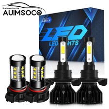 Para Chevy Camaro 2010-2013 combo luz de carro LED faróis altos+baixos e lâmpadas de neblina, usado comprar usado  Enviando para Brazil