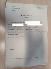 Documento pluridecorato guerra usato  Casandrino