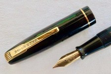 MINTY WATERMAN'S W2 CANETA-TINTEIRO PRETA ALAVANCA ENCHIMENTO 1948 TOTALMENTE REPARADA E TESTADA comprar usado  Enviando para Brazil